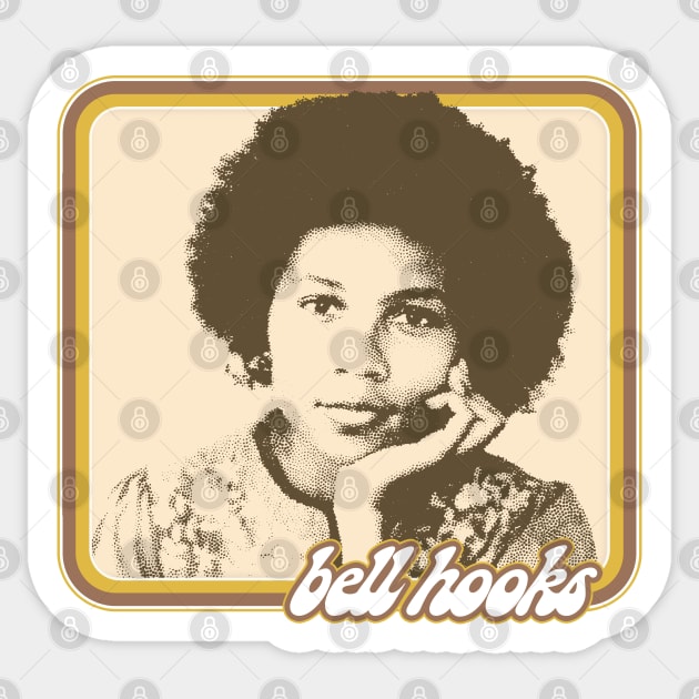 bell hooks // Activist - Feminist Sticker by DankFutura